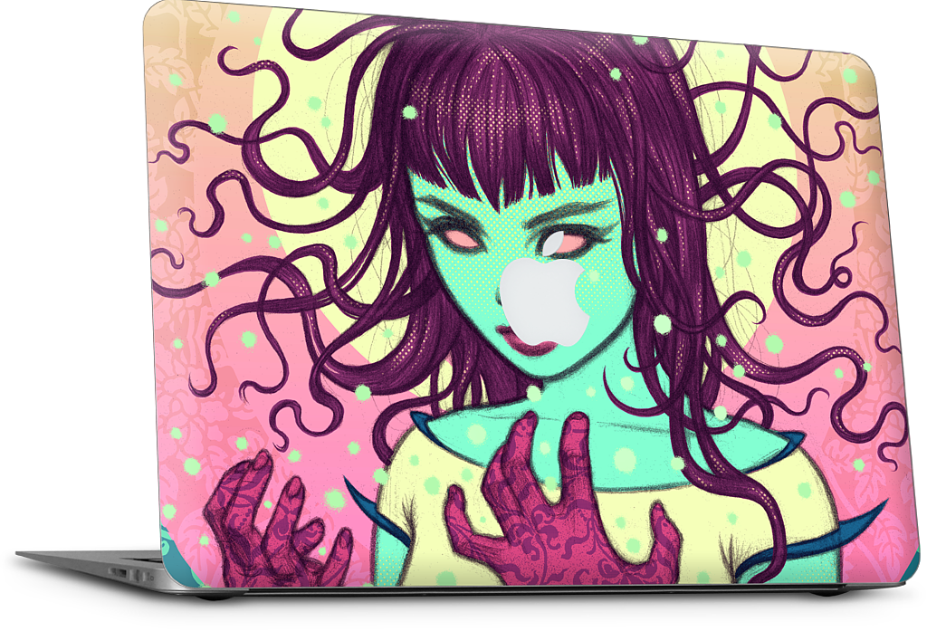 In The Absence Of Gravity  MacBook Skin