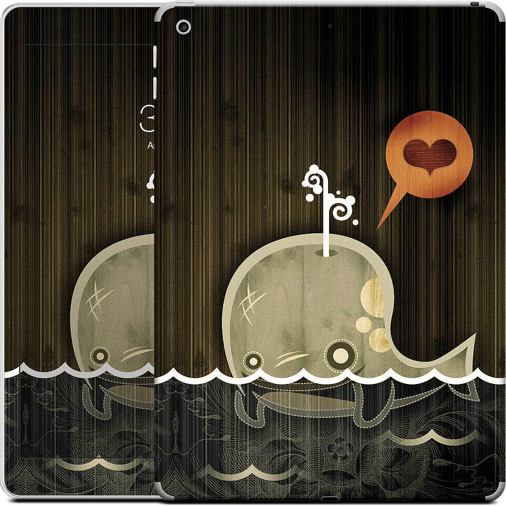 The Enamored Whale iPad Skin