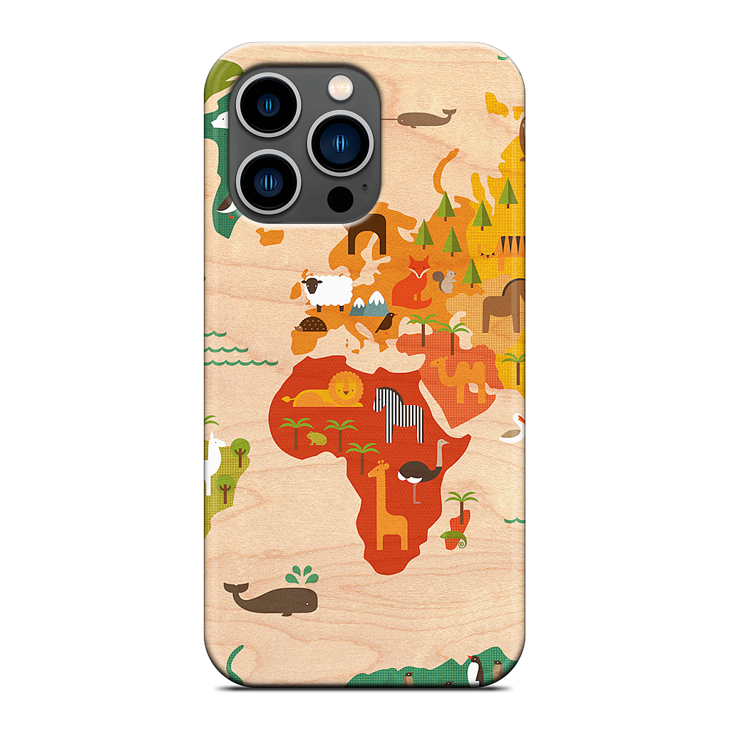 My World iPhone Case