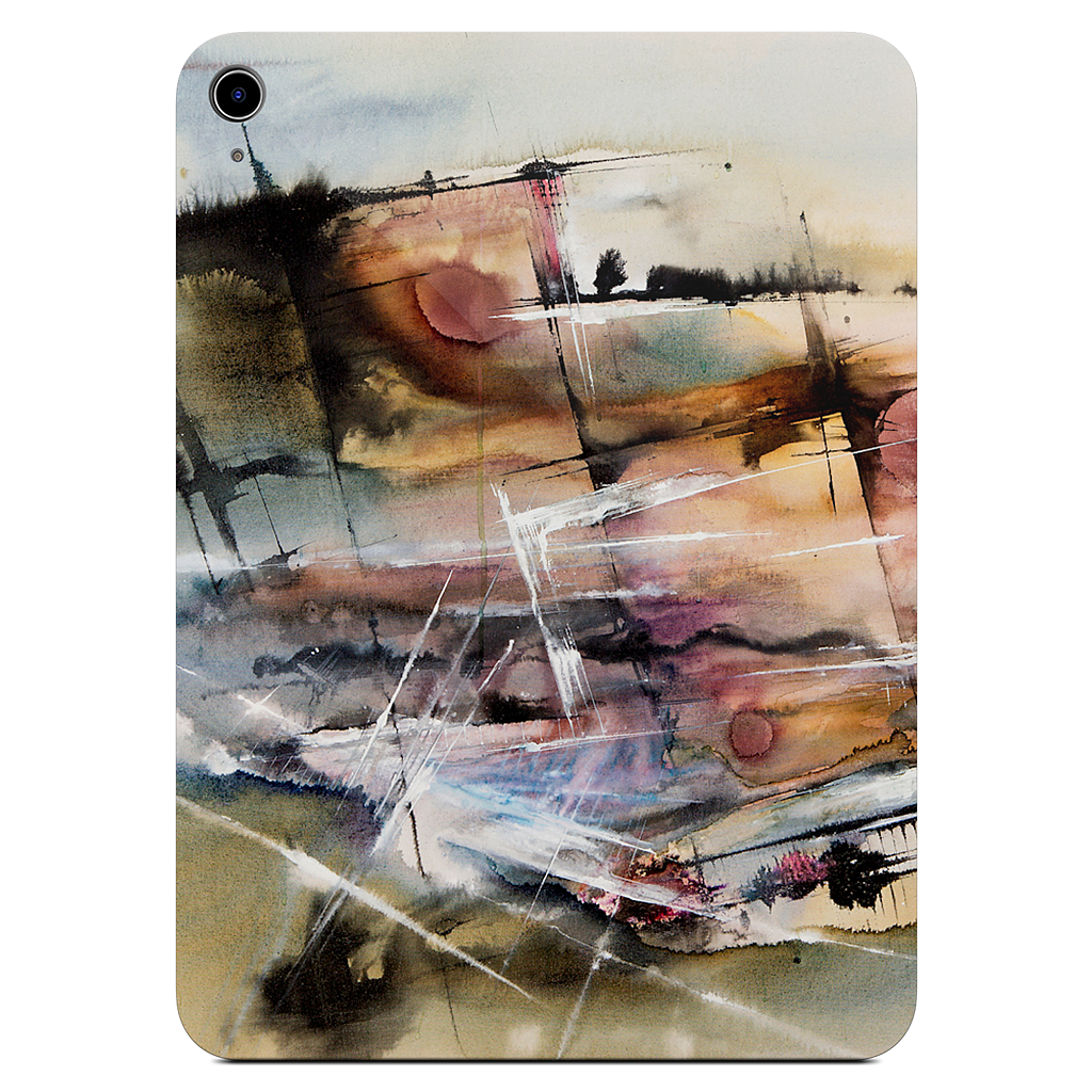 Driving at Dusk iPad Skin