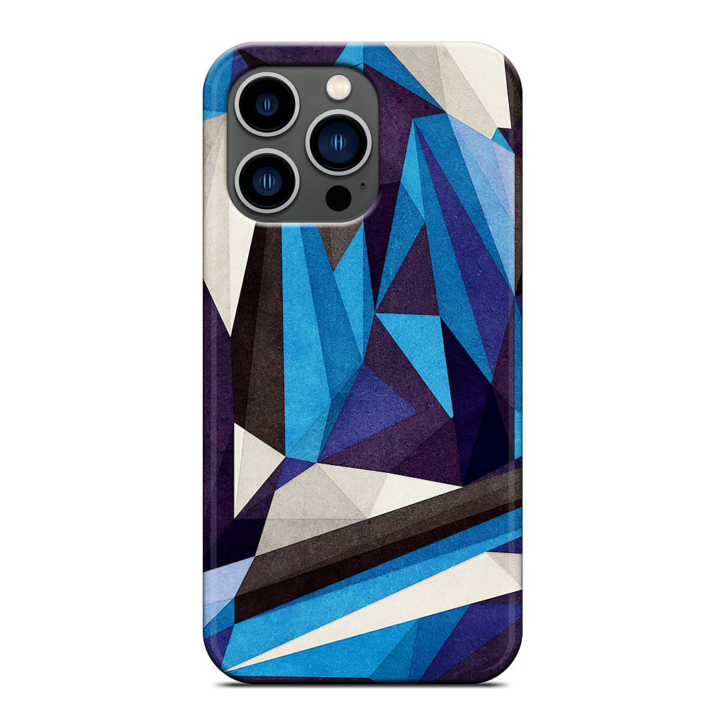 Blue Something iPhone Case