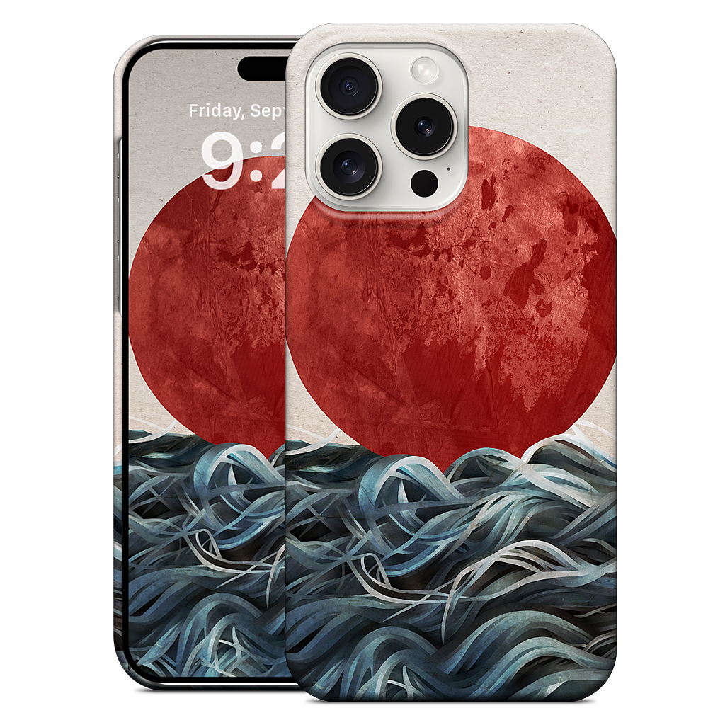 Sunrise in Japan iPhone Case