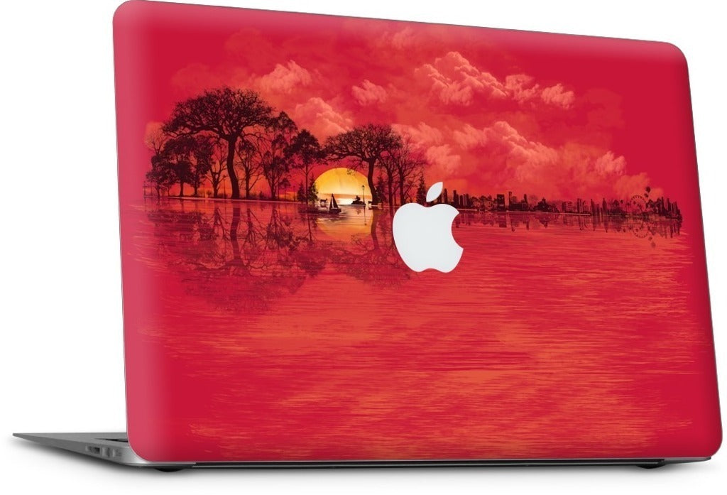 Musical Sunset MacBook Skin