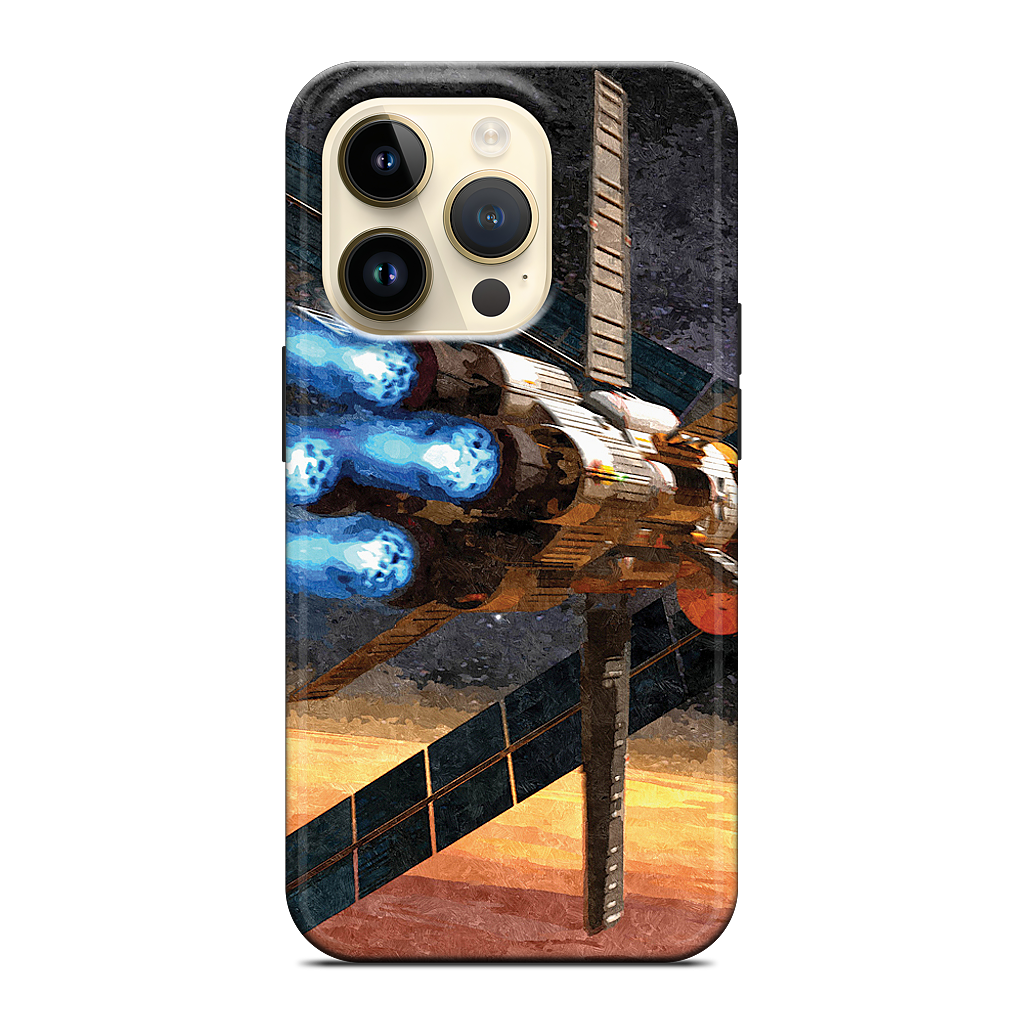 Mars Orbit iPhone Case