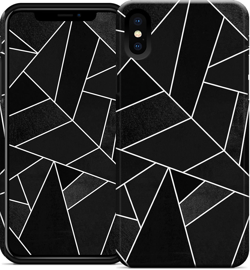 Black Stone iPhone Case
