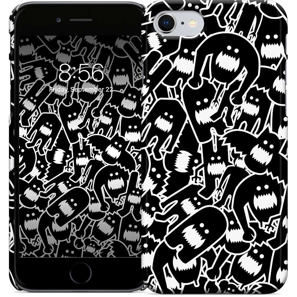 Monster Collage 2 iPhone Case