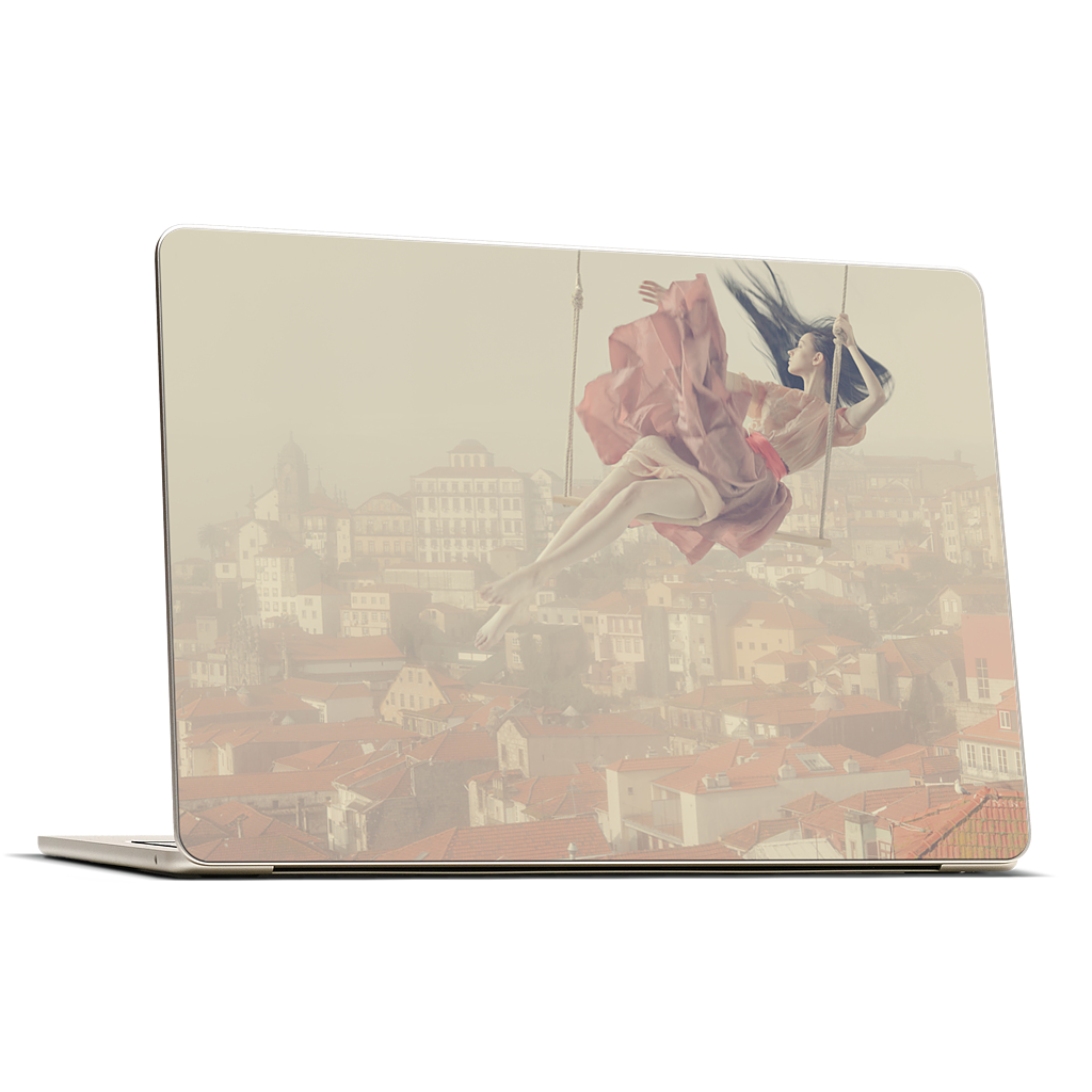 Swinging Over Oporto MacBook Skin