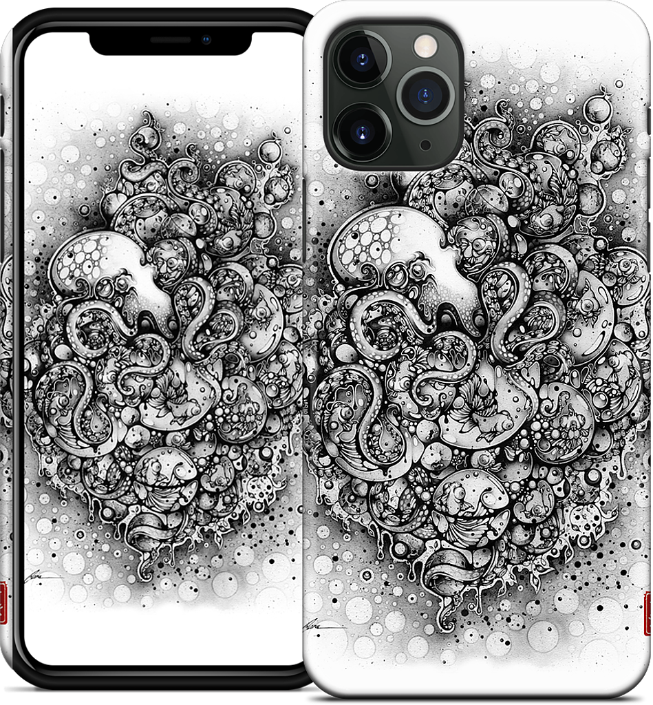 A Curious Embrace iPhone Case