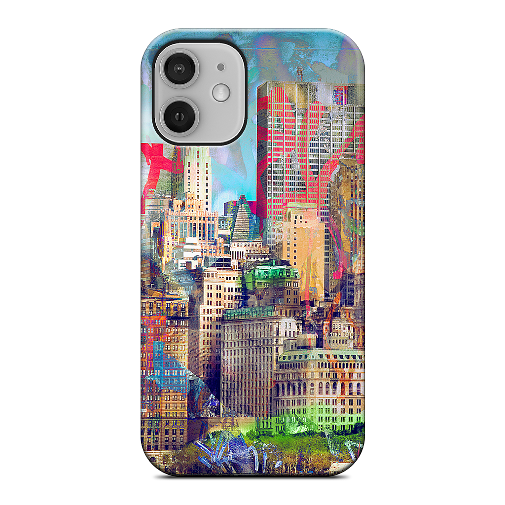 Graffiti Skyline iPhone Case