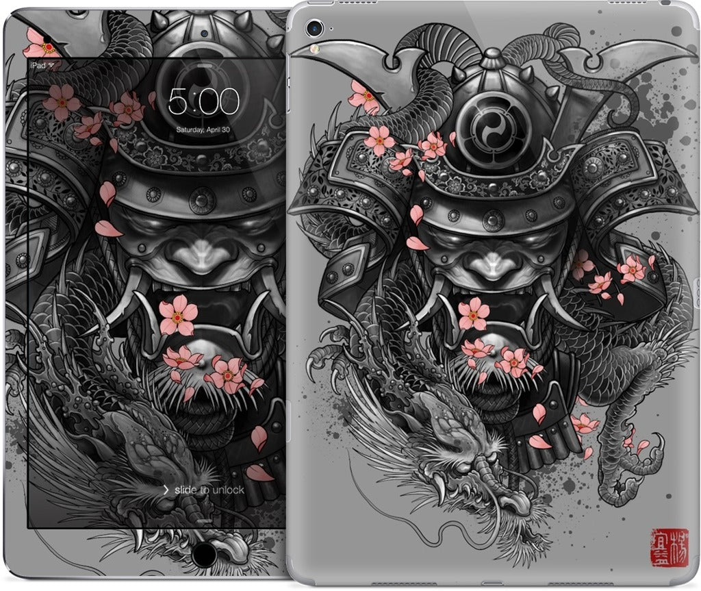 Samurai Dragon iPad Skin