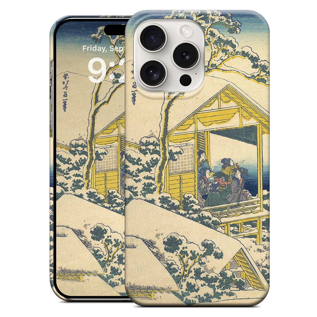 Morning After the Snow at Koishikawa in Edo (Koishikawa yuki no ashita) iPhone Case