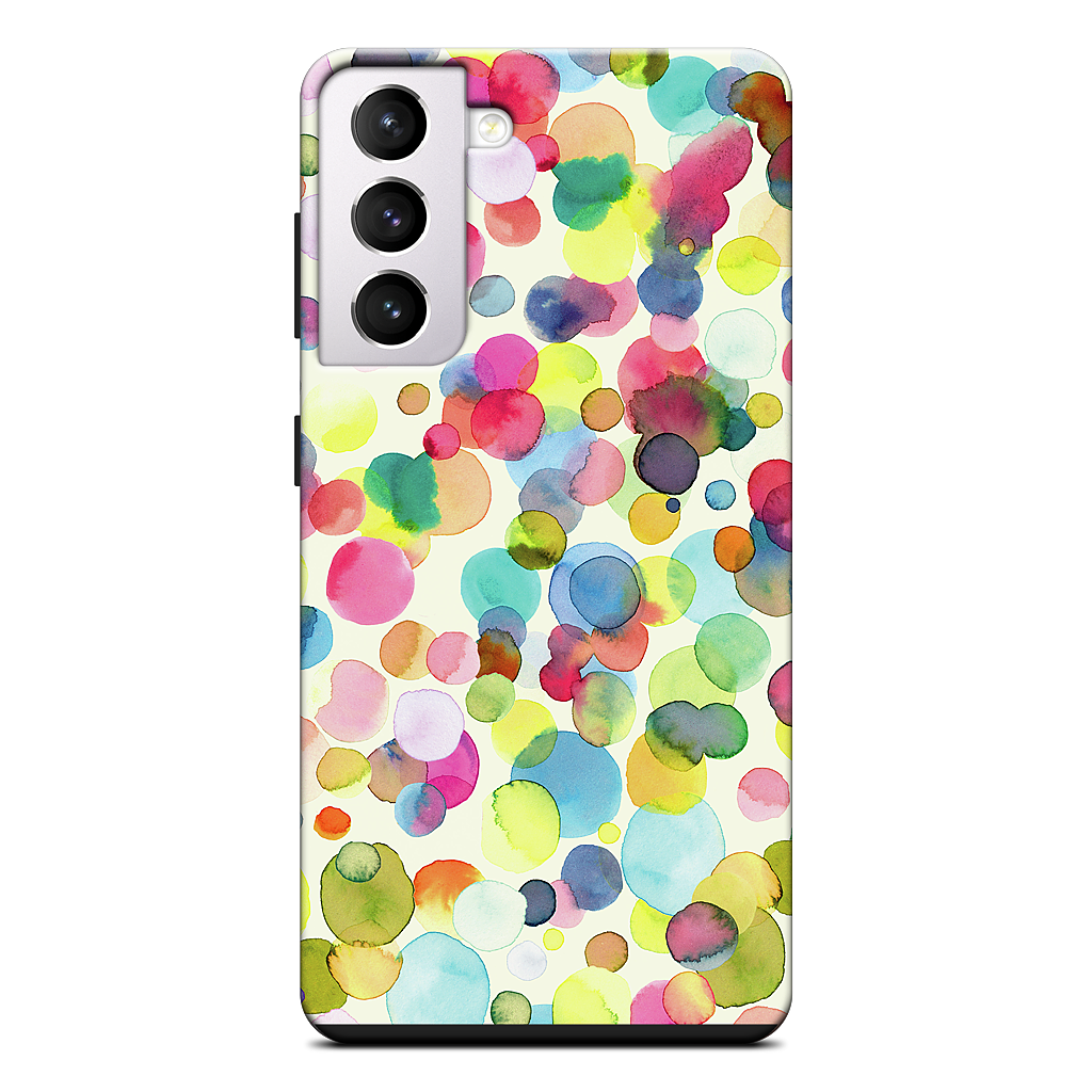 Watercolor Colorful Drops Samsung Case