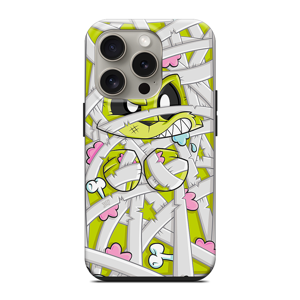 Mummy Bunny iPhone Case