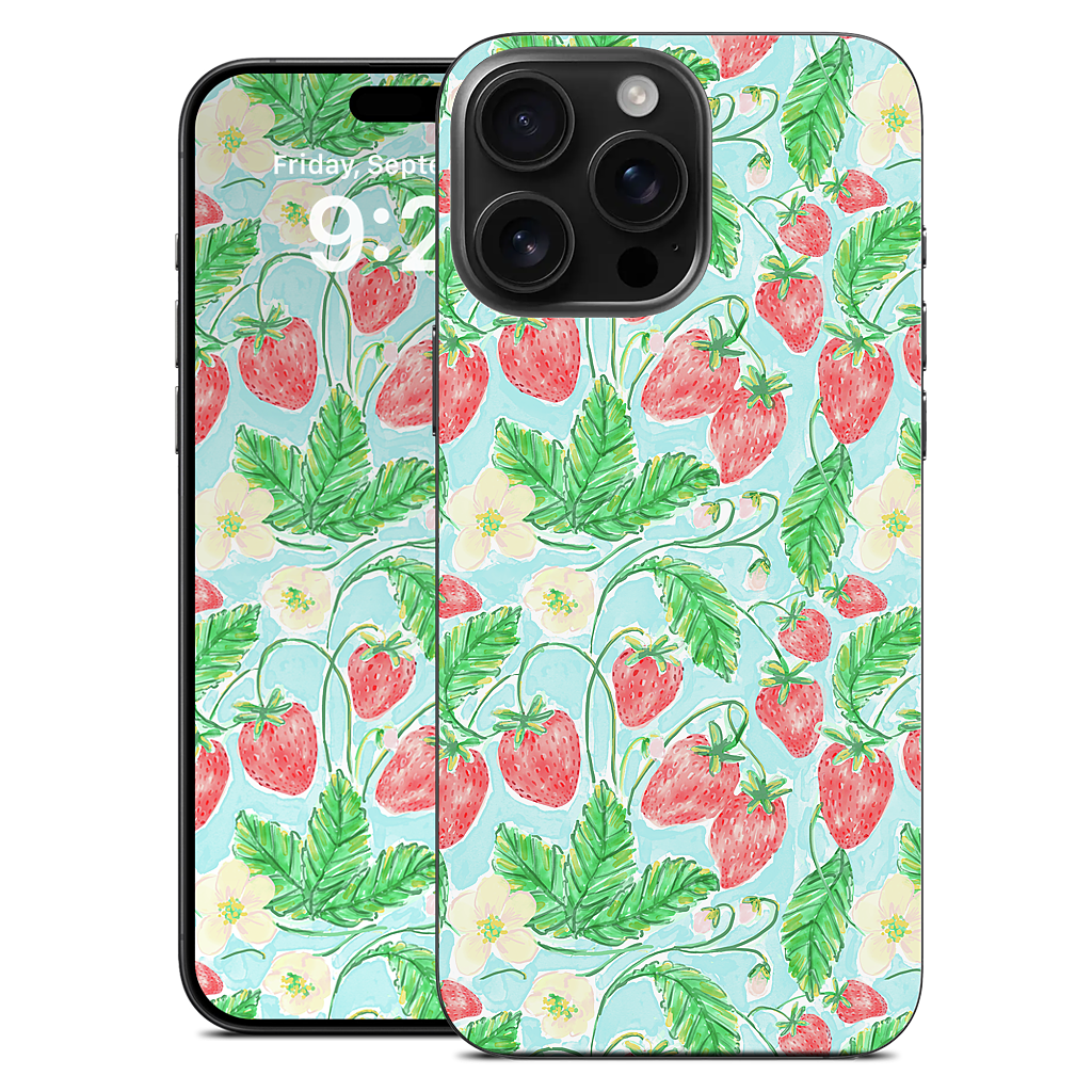 Wild Strawberries iPhone Skin