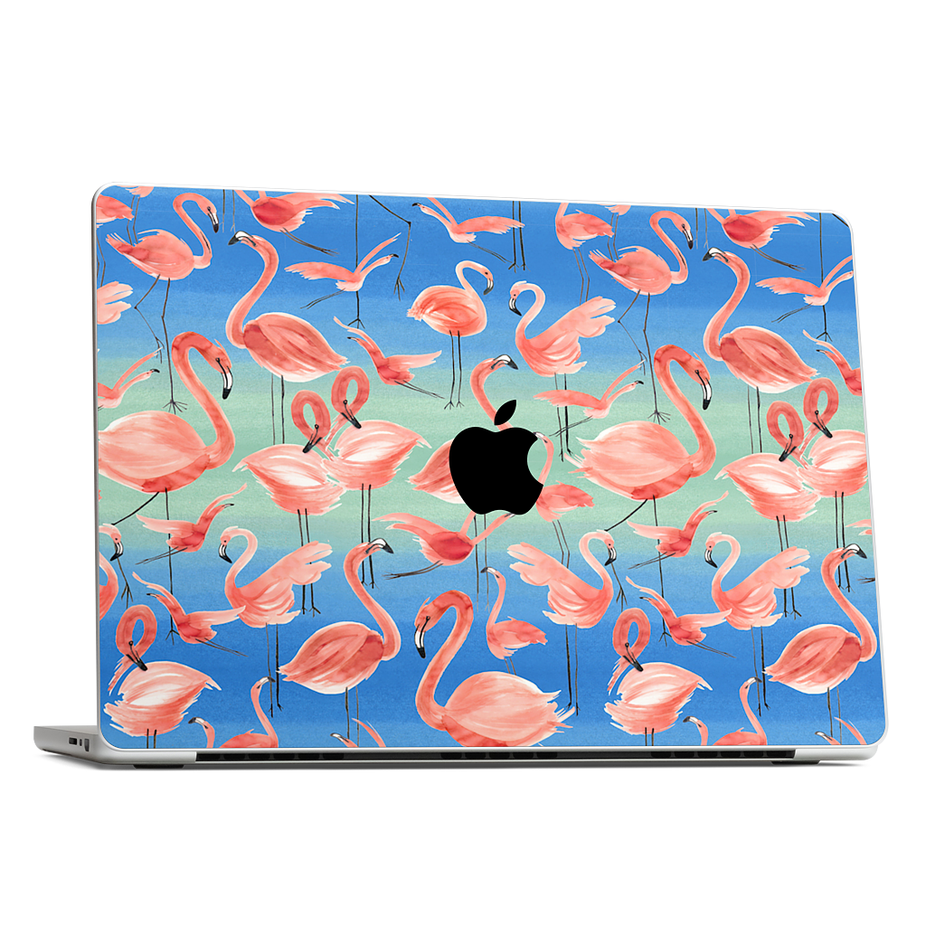 Flamingos MacBook Skin