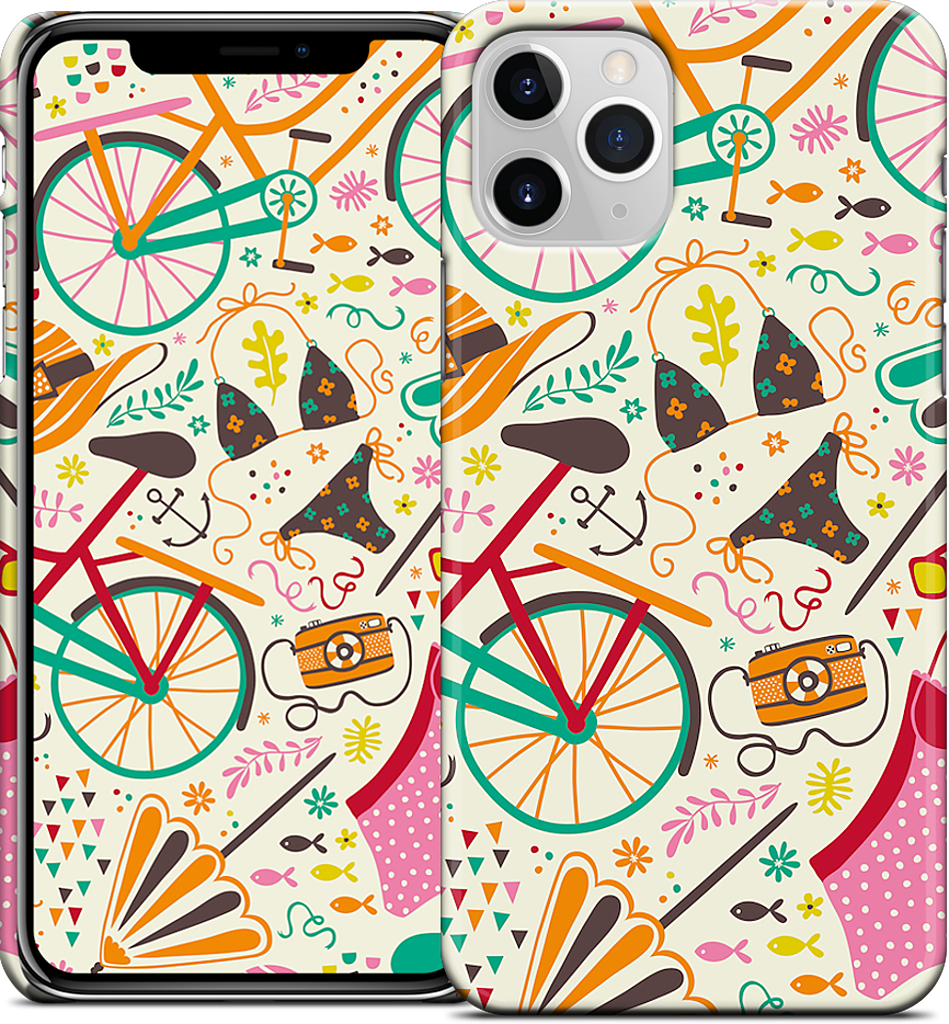 Seaside Cycle iPhone Case