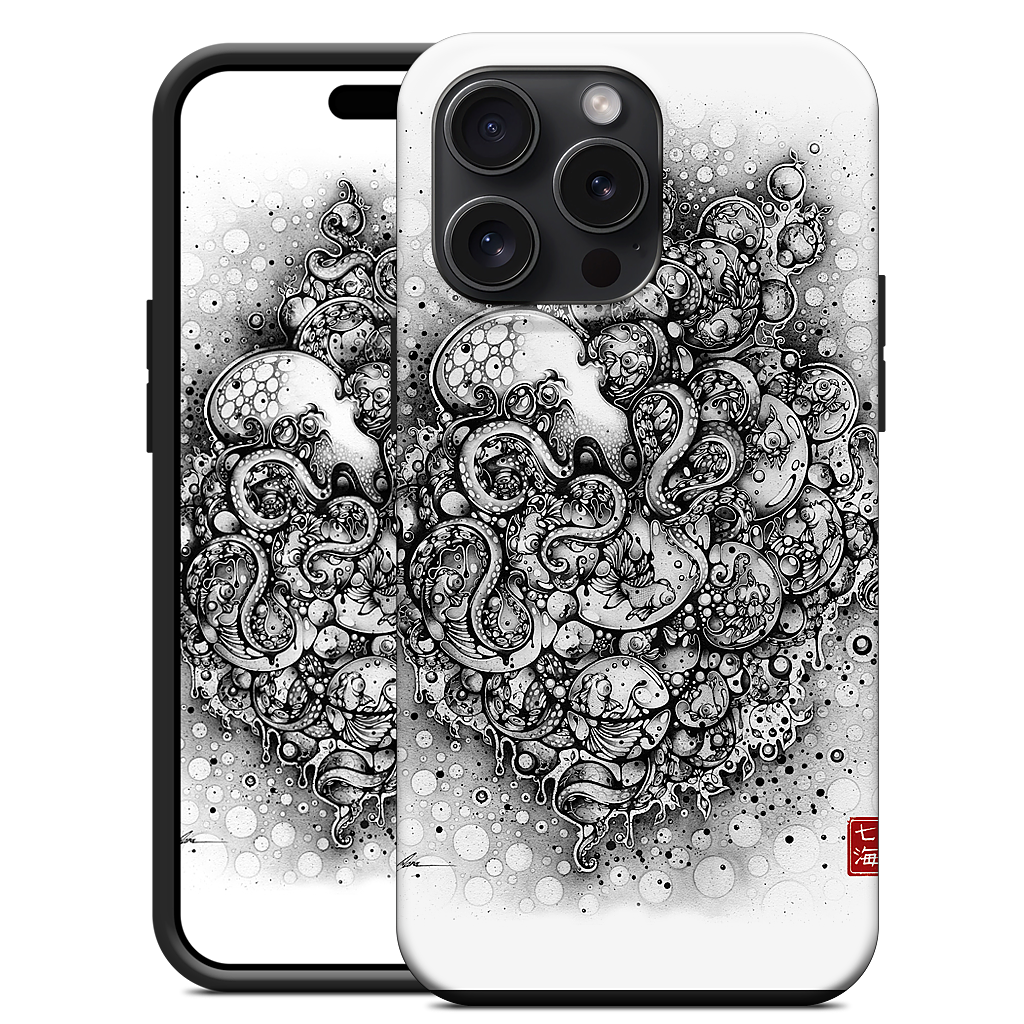 A Curious Embrace iPhone Case