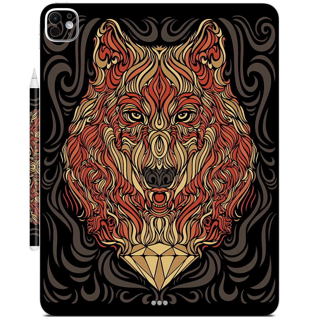 The Lone Wolf iPad Skin