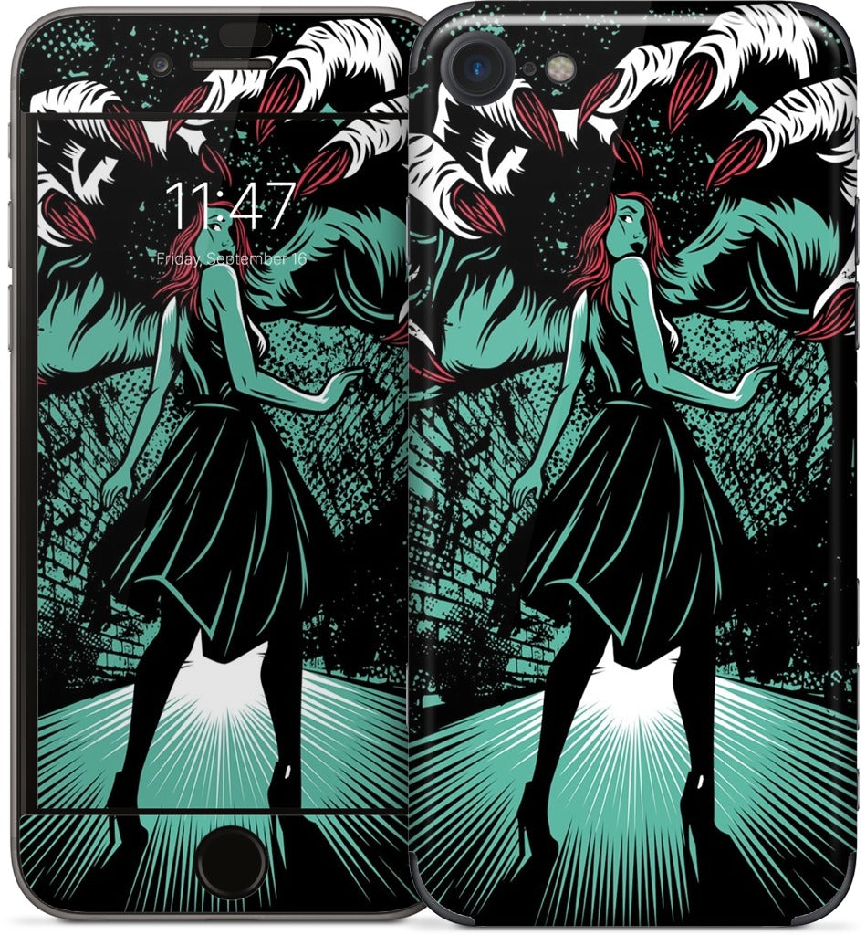 Molly vs The Zombie iPhone Skin