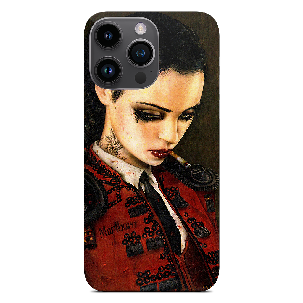 Bull Fight Her iPhone Skin