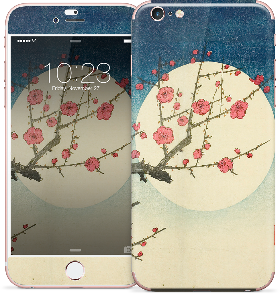 Red Plum Branch iPhone Skin