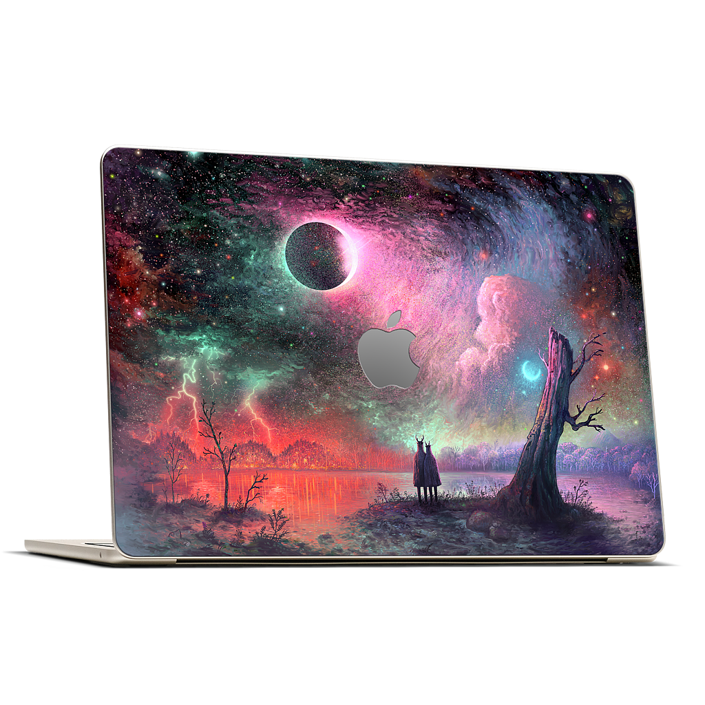 Together Through the Shifting Tides MacBook Skin