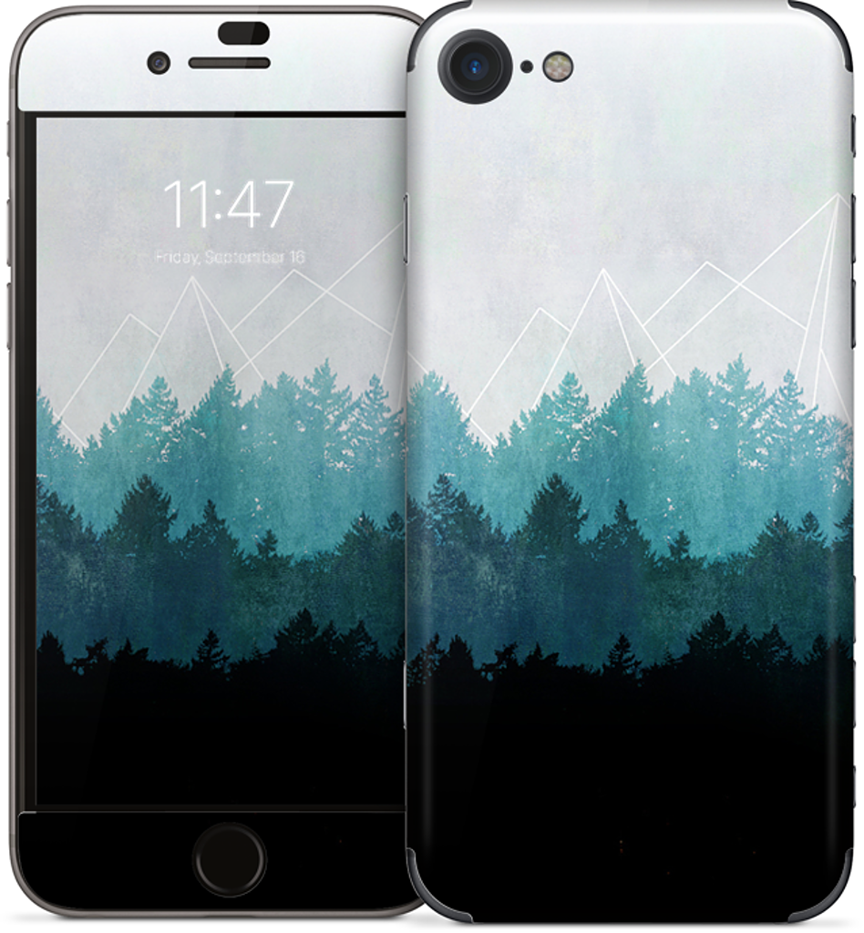 Woods Abstract iPhone Skin