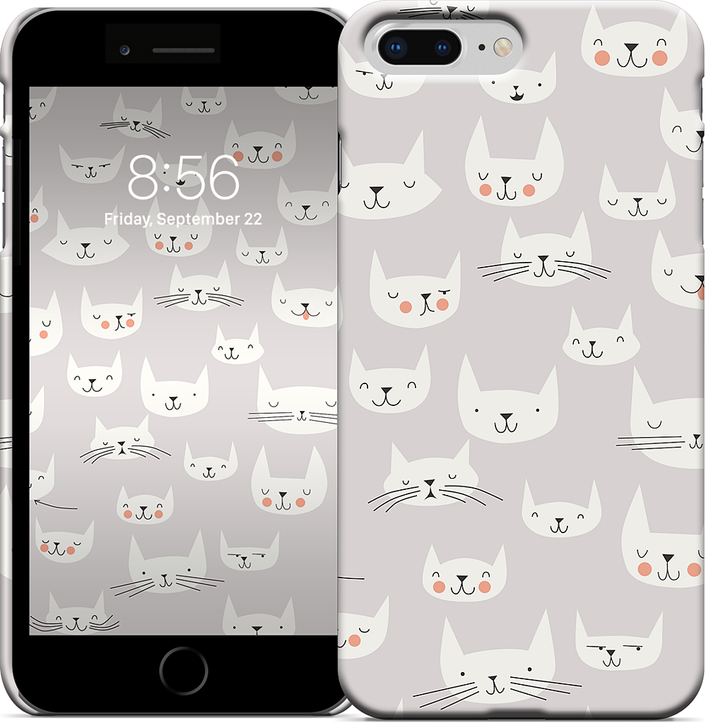 Cat Faces iPhone Case