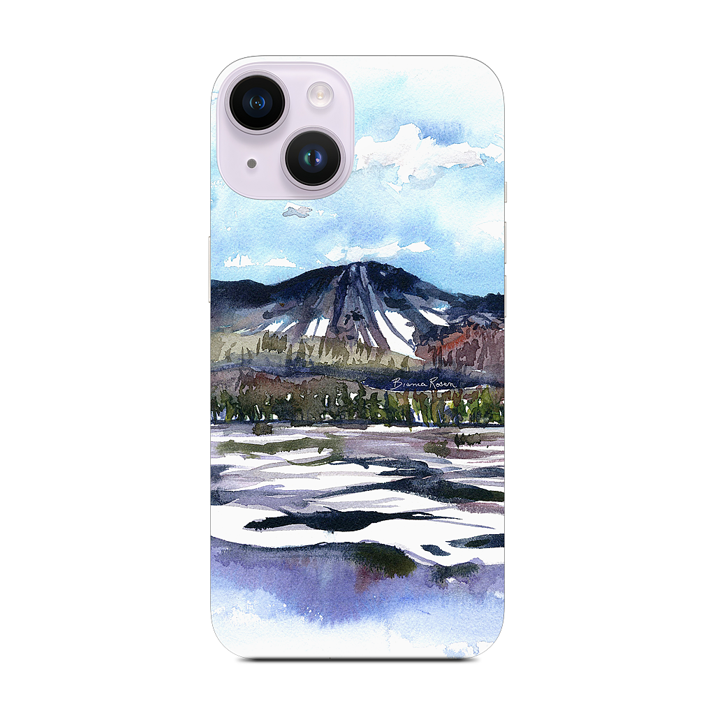 Ski Mountain iPhone Skin