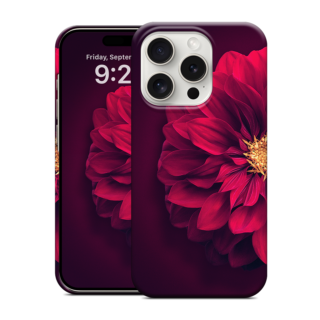 Red Bloom iPhone Case