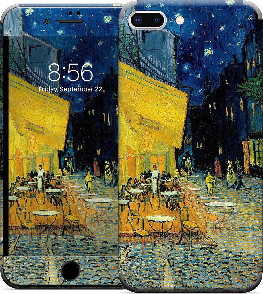 Cafe at Night iPhone Skin