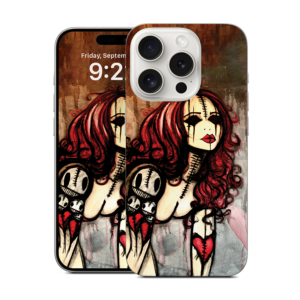 Devil Woman iPhone Skin
