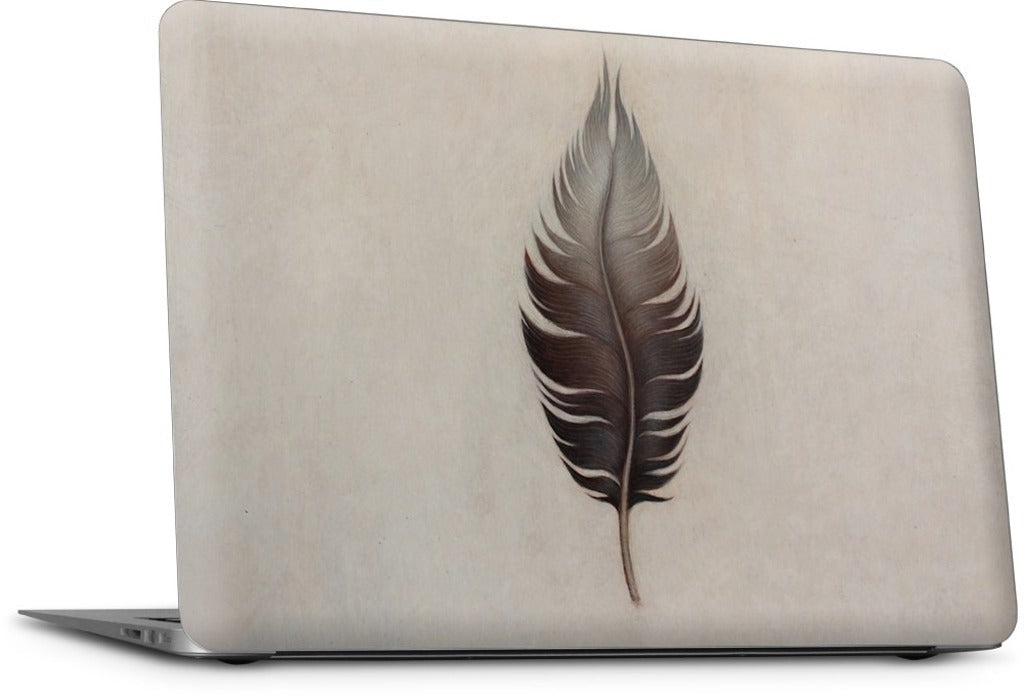 Thought Feather MacBook Skin