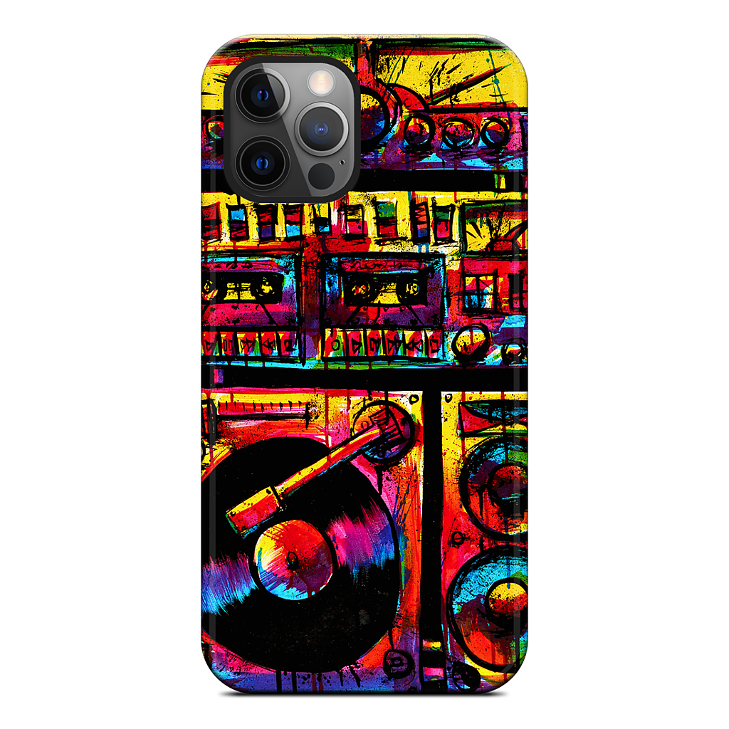 Stereo Stack 1 iPhone Case