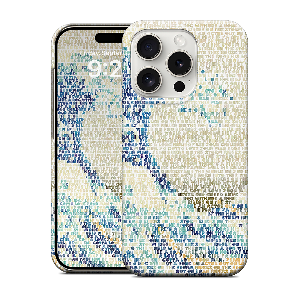 Riders On The Great Wave iPhone Case