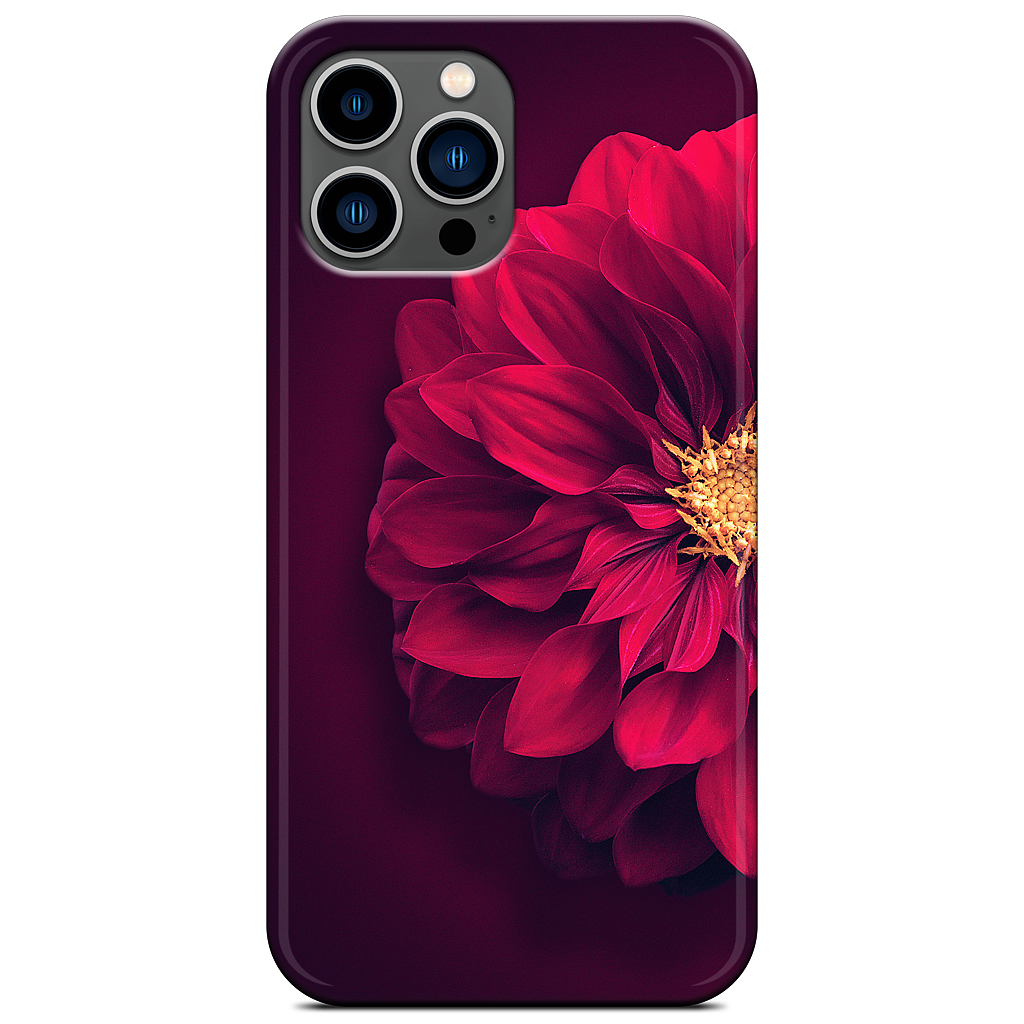 Red Bloom iPhone Case