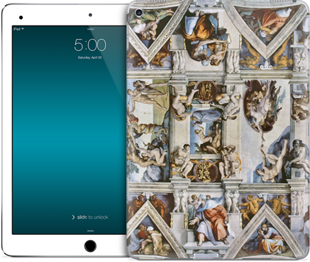 Cappella Sistina Ceiling iPad Skin