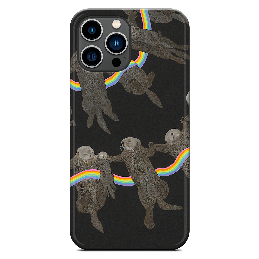 Otter Rings iPhone Case