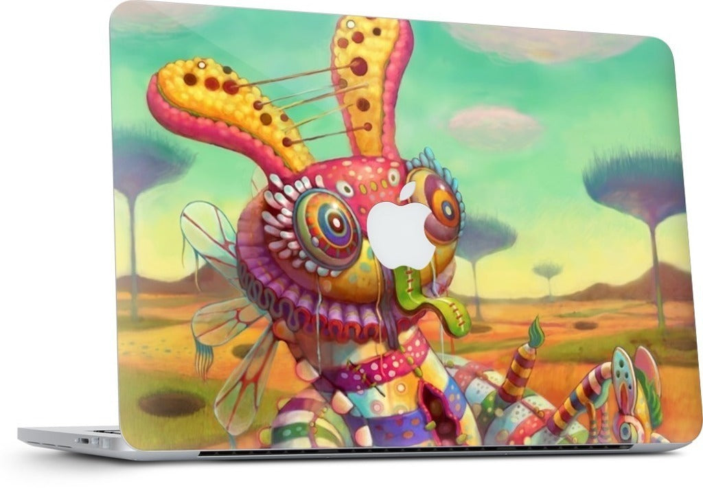 Happy World MacBook Skin