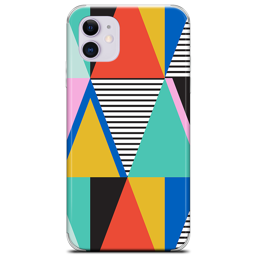 Graphic Triangles iPhone Skin