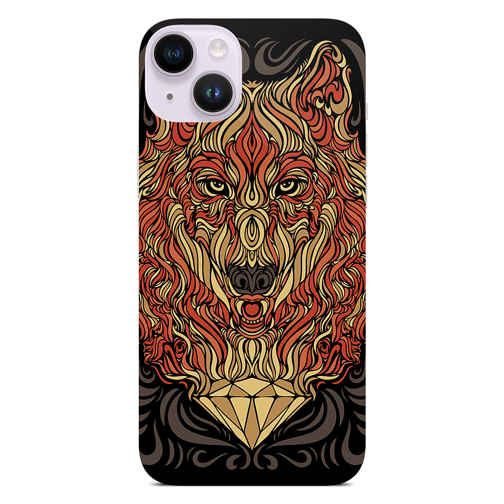 The Lone Wolf iPhone Skin