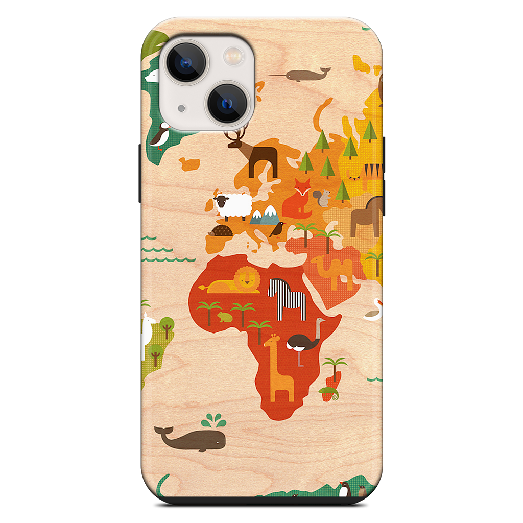 My World iPhone Case