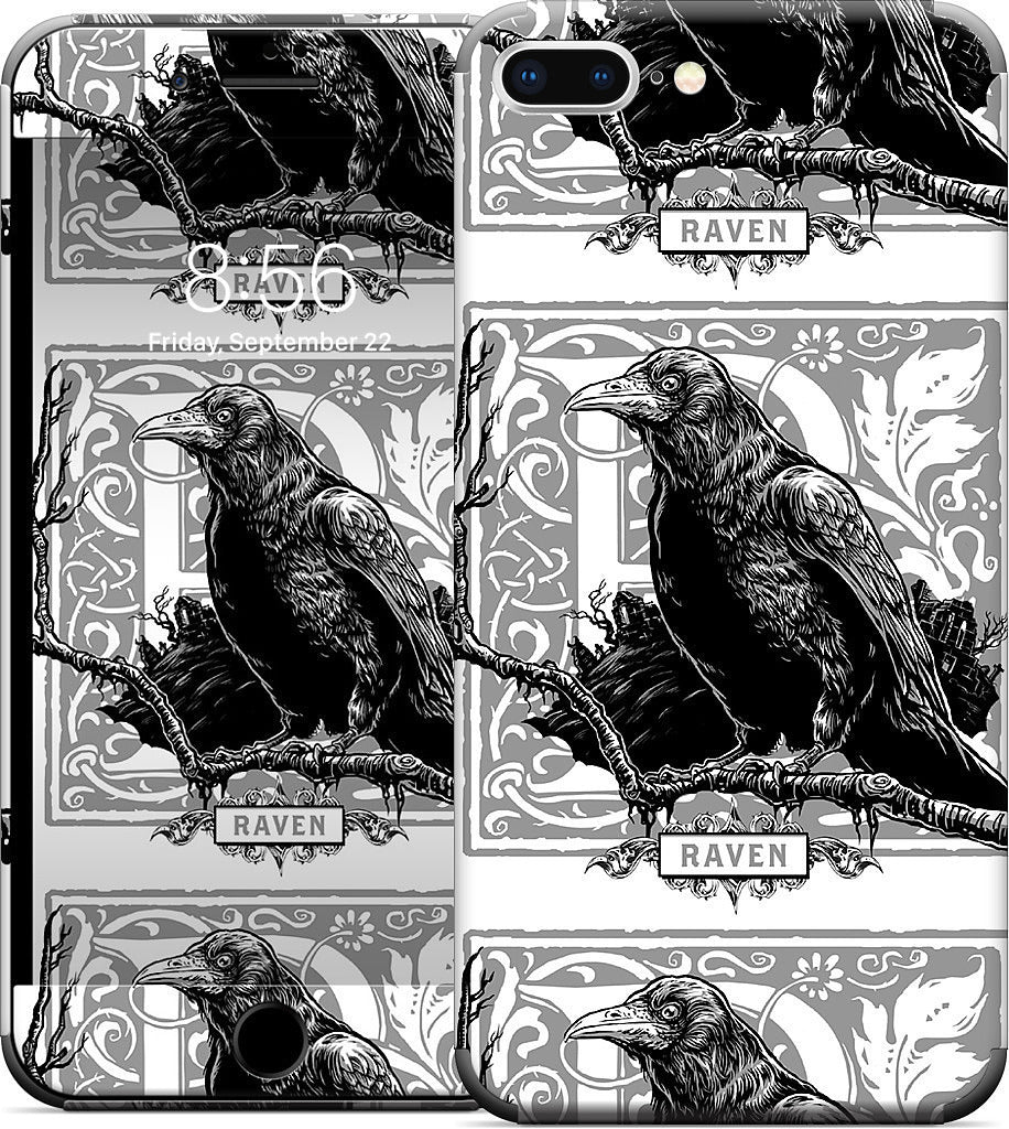 R Is For Raven iPhone Skin