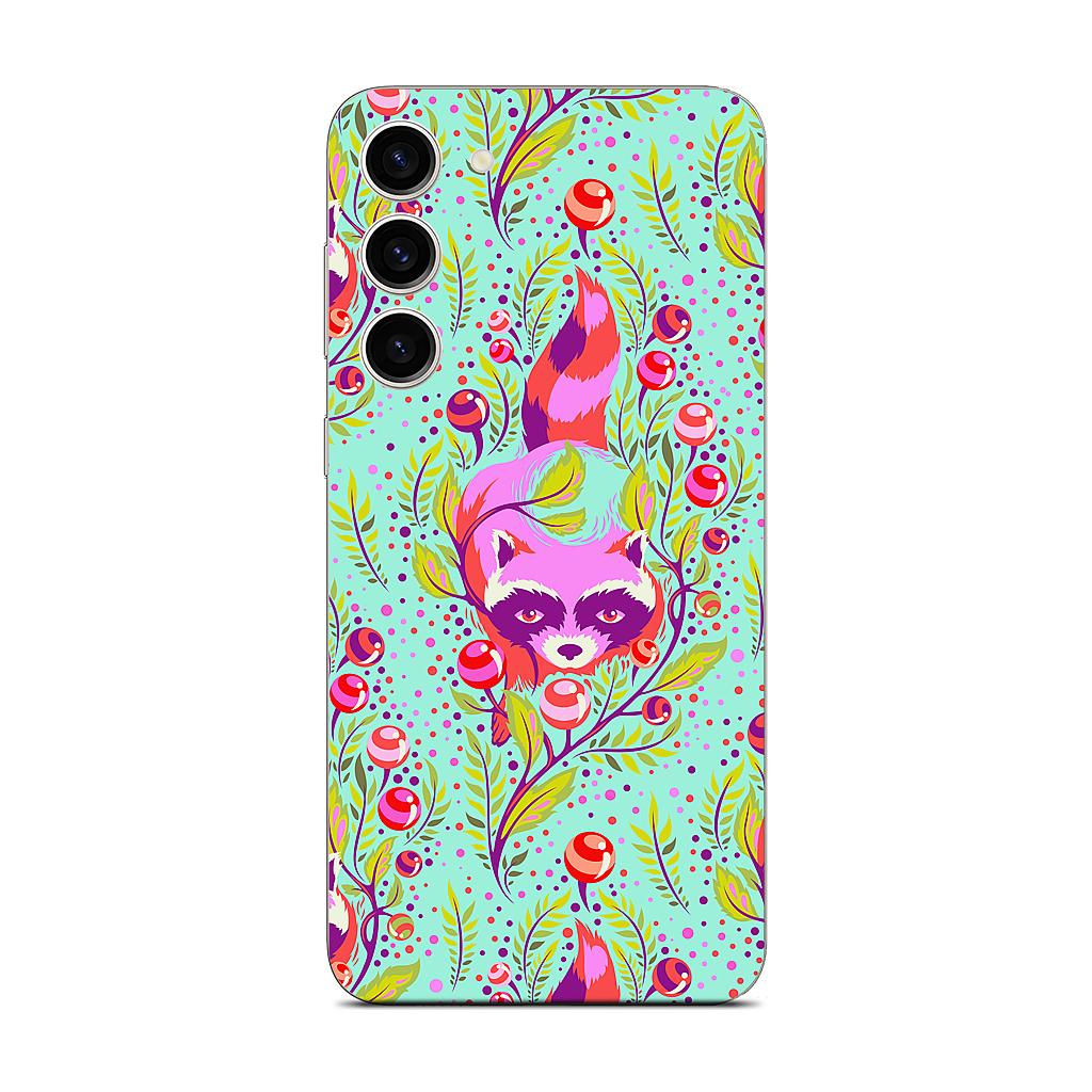 Raccoon Poppy Samsung Skin