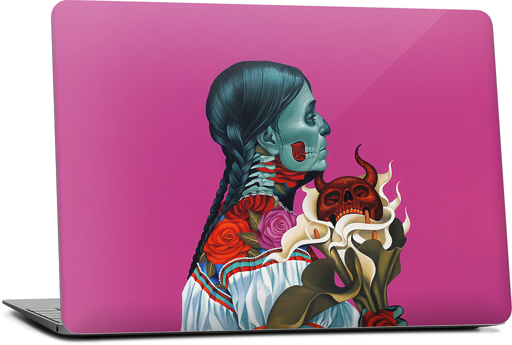 Rosa MacBook Skin