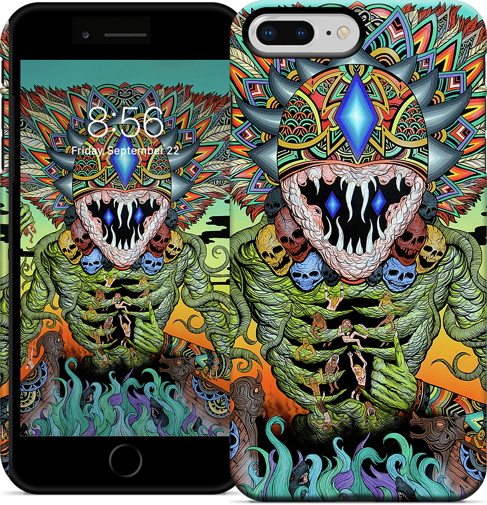 A Gleaming Destroyer iPhone Case