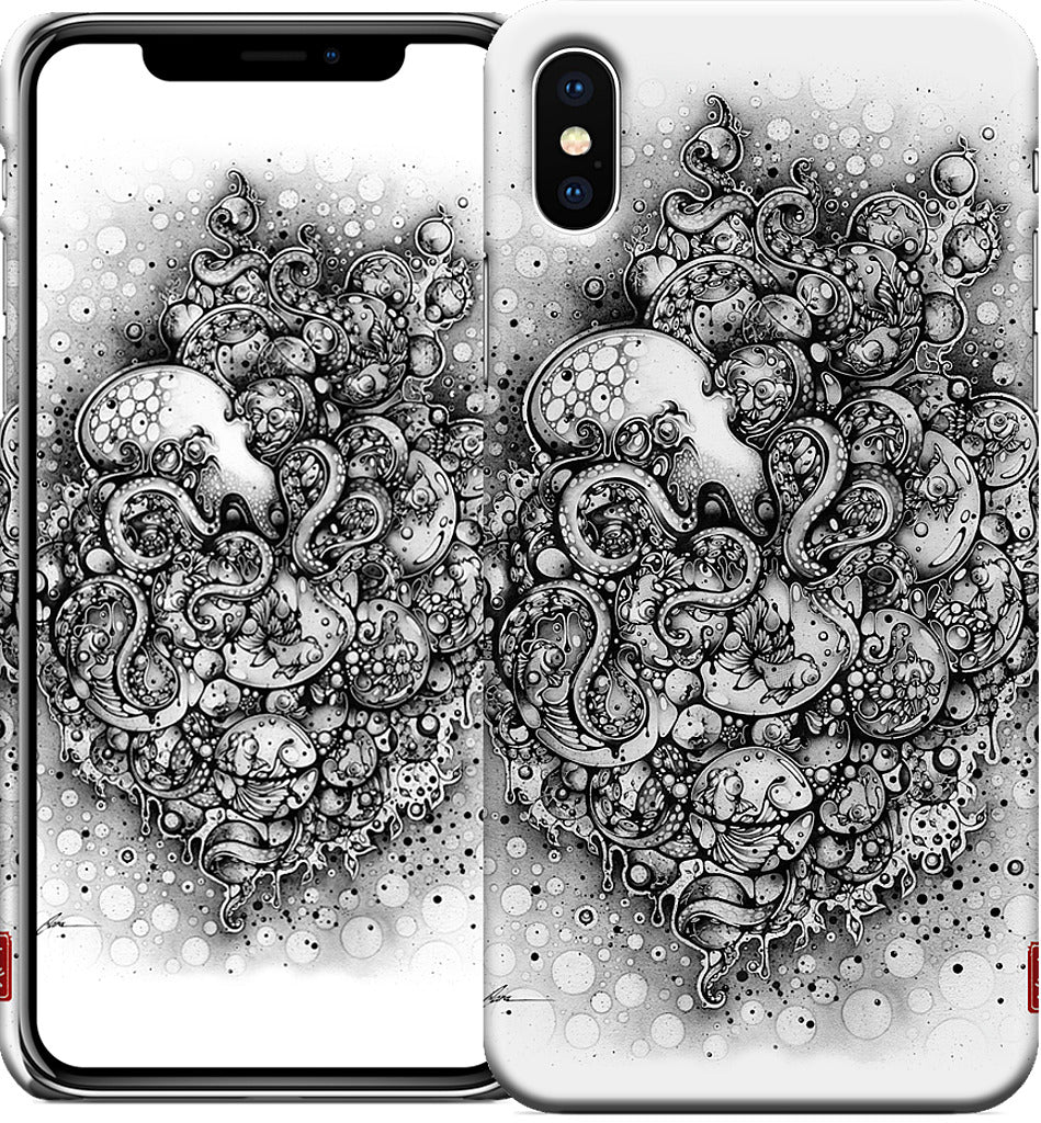 A Curious Embrace iPhone Case