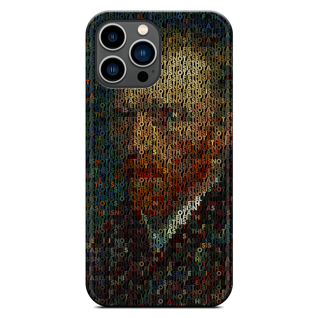 This Is Not A Selfie II iPhone Case