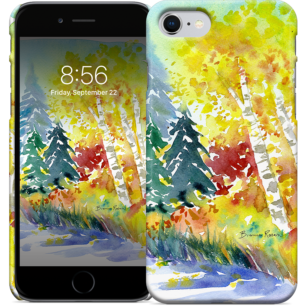 Fall Trees iPhone Case