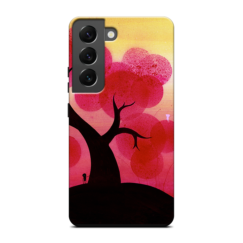 Red Blossoms Samsung Case